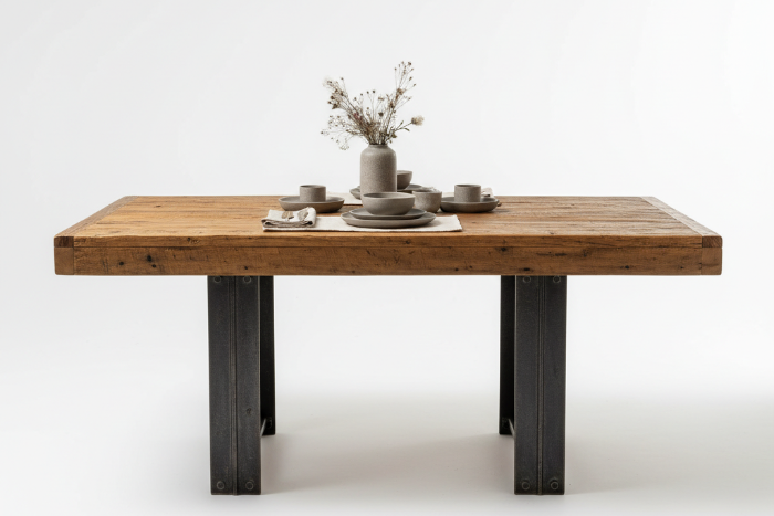 Manchester Industrial Reclaimed Wood Table