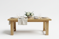 Cambridge Solid Oak Dining Table