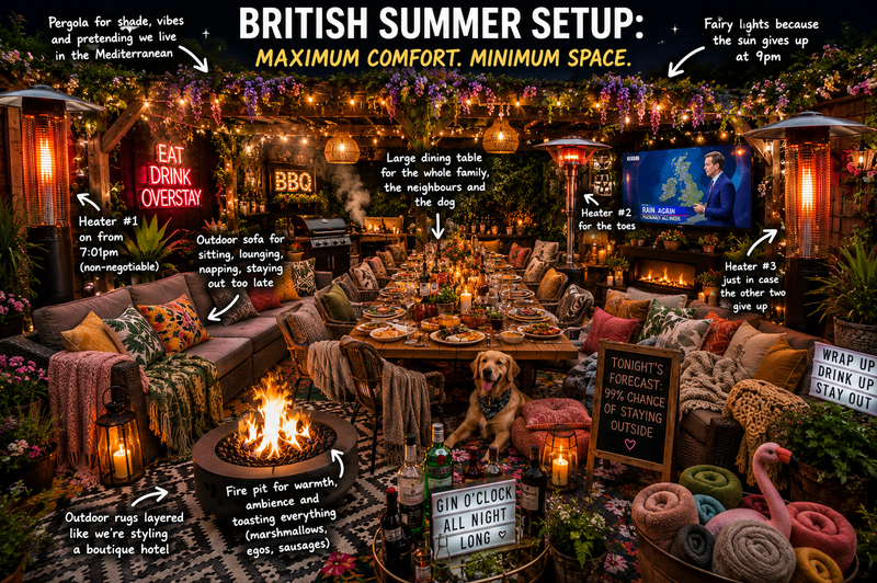 The British Garden Furniture Survival Test - Featuring Rain, Wind &  False Hope!