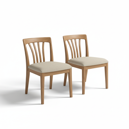 Cambridge Oak Dining Chair (Set of 2)