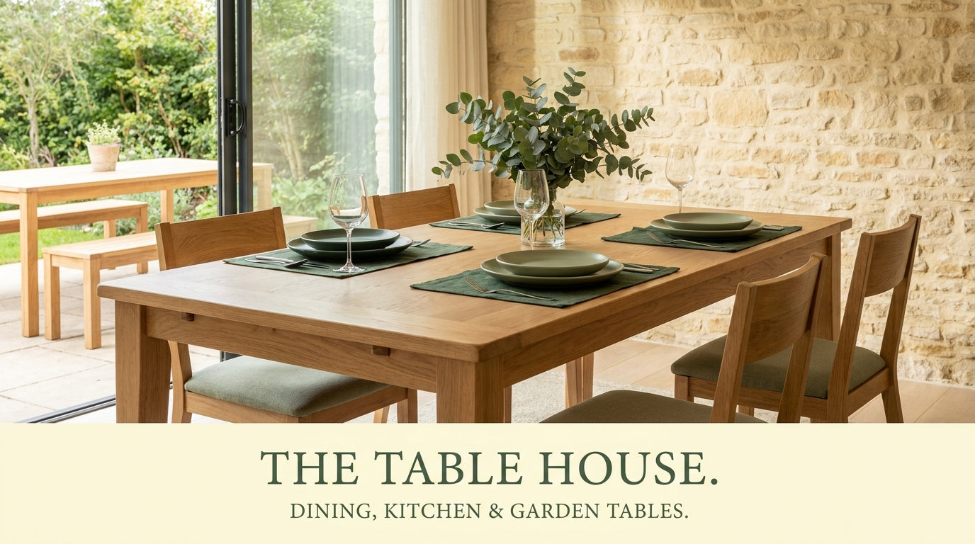 Cambridge Solid Oak Dining Table