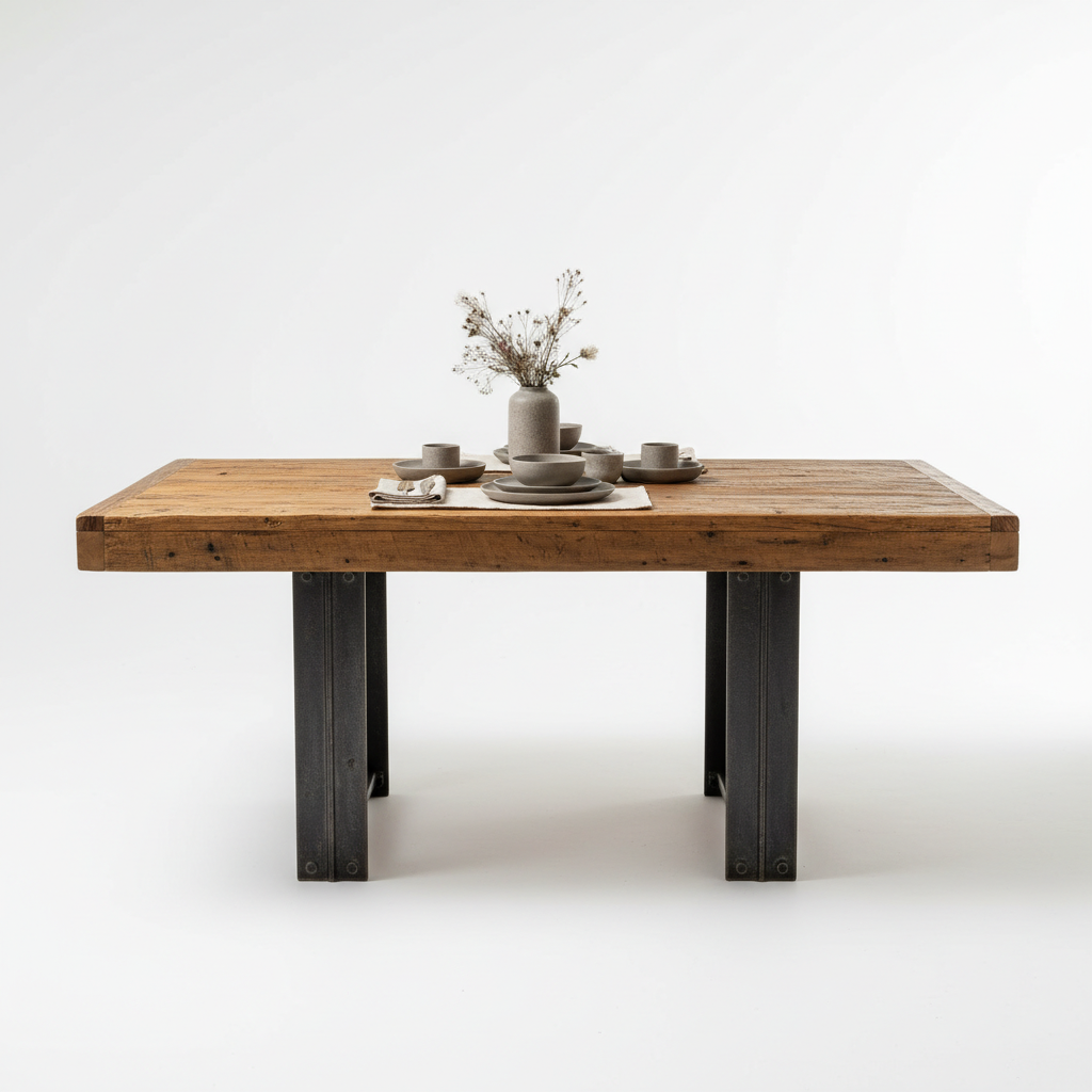 Manchester Industrial Reclaimed Wood Table