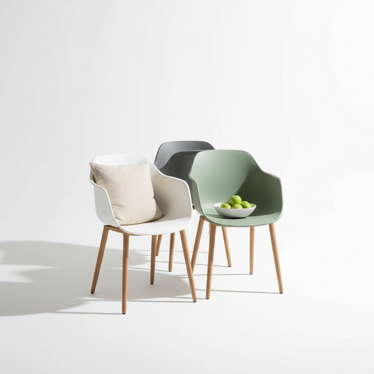 Stockholm Moulded Dining Chair (Set of 2)
