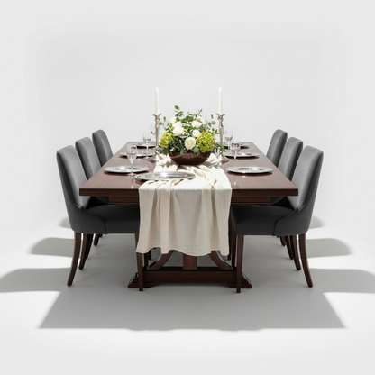 The 'Kensington' Grand Mahogany Extending Table (8-12 Seater)